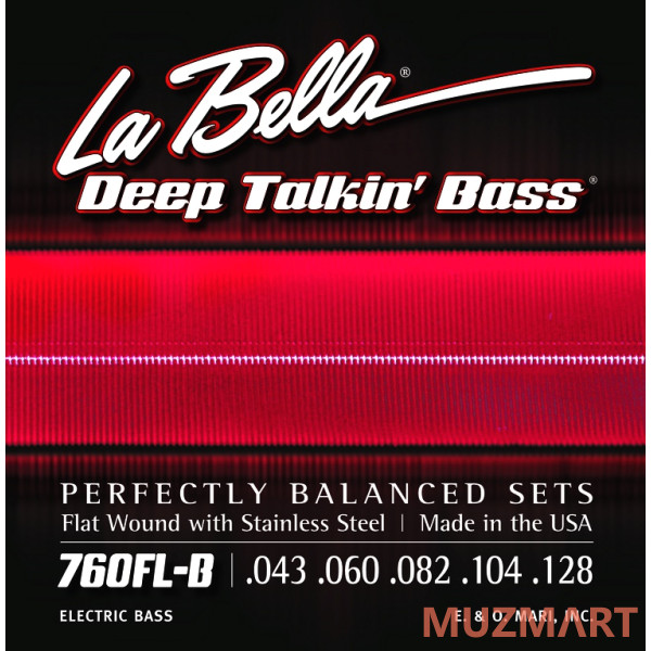 La Bella 760FL-B Струны для 5-струнной бас-гитары