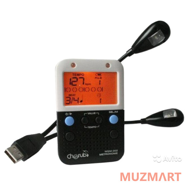 Cherub WSM-002 Intelligent Metronome Метроном на прищепке