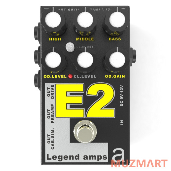 AMT Electronics E-2 Legend Amps 2 Двухканальный гитарный предусилитель