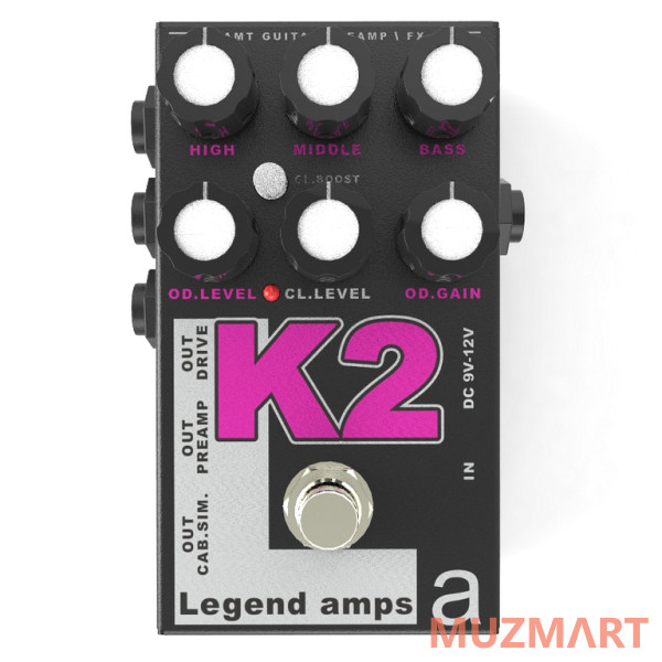 AMT Electronics K-2 Legend Amps 2 Двухканальный гитарный предусилитель