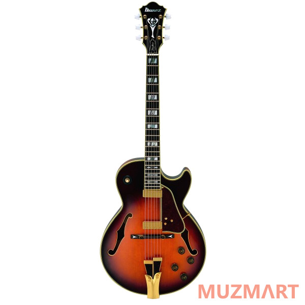 Ibanez GB10 BROWN SUNBURST Полуакустическая электрогитара