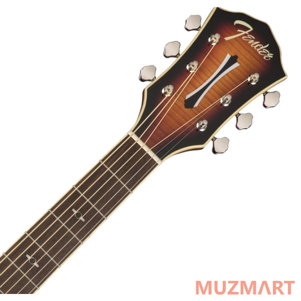Fender FA-235E Concert 3-tone Sunbrst Электроакустическая гитара