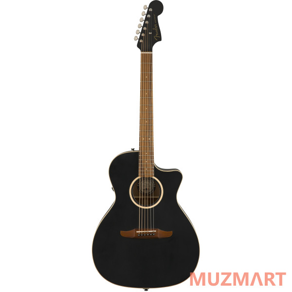 Fender Newporter Special MBK w/bag Электроакустическая гитара