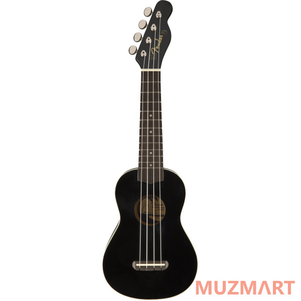 Fender UKULELE VENICE BLACK Укулеле сопрано