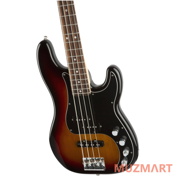 Fender American Elite Precision Bass®, Ebony Fingerboard, 3-Color Sunburst Бас-гитара