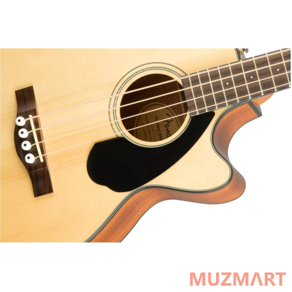 Fender CB-60SCE Bass Natural LR Электроакустическая бас-гитара