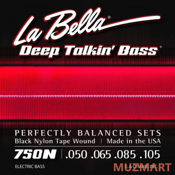 La Bella 750N Комплект струн для бас-гитары