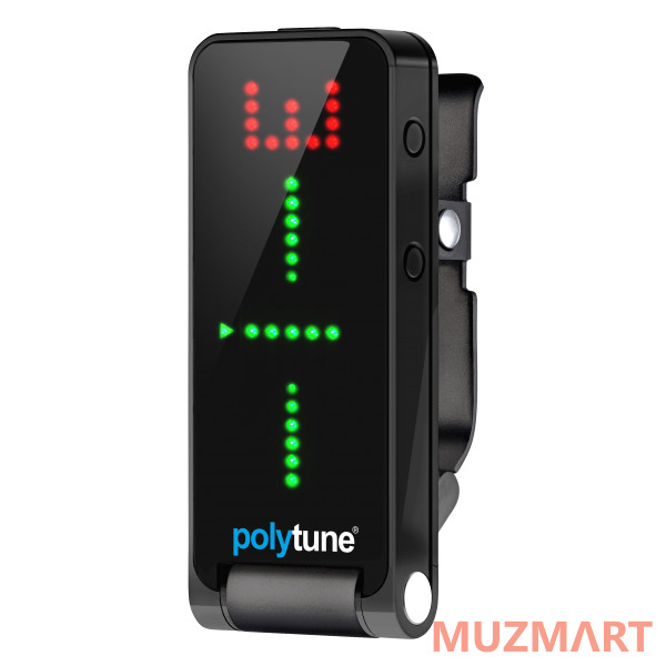 TC Electronic PolyTune Clip Black Полифонический тюнер-прищепка