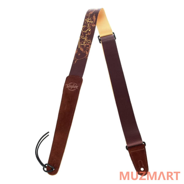 Taylor 66000 Taylor Swift Signature Guitar Strap, Brown Ремень для гитары