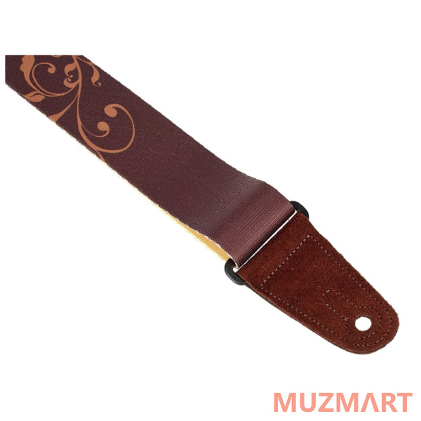 Taylor 66000 Taylor Swift Signature Guitar Strap, Brown Ремень для гитары