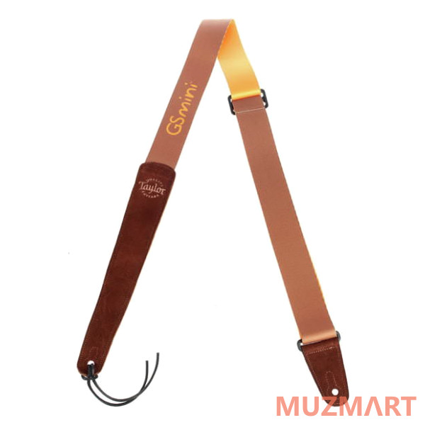 Taylor 66500 GS mini Guitar Strap, Brown Suede/Brown Ремень для гитары