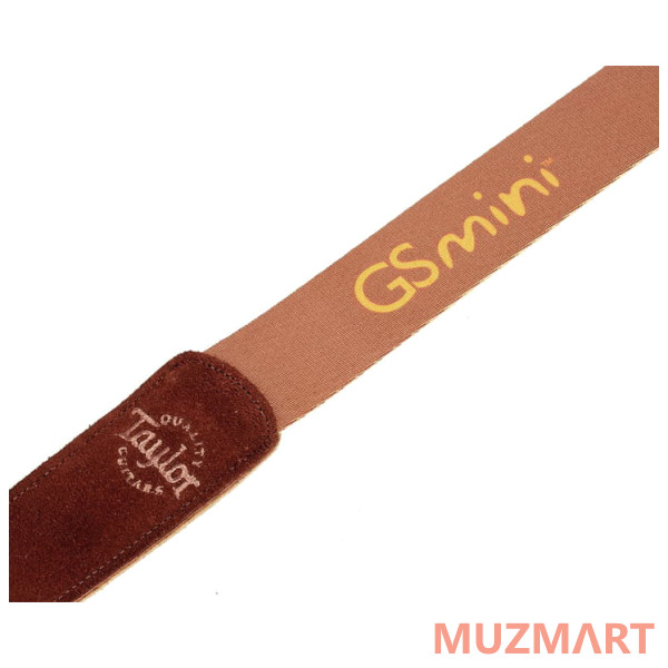 Taylor 66500 GS mini Guitar Strap, Brown Suede/Brown Ремень для гитары