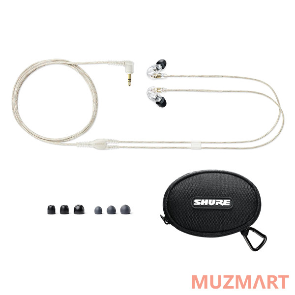 Shure SE215-CL-BT1-EFS Беспроводные внутриканальные Bluetooth наушники
