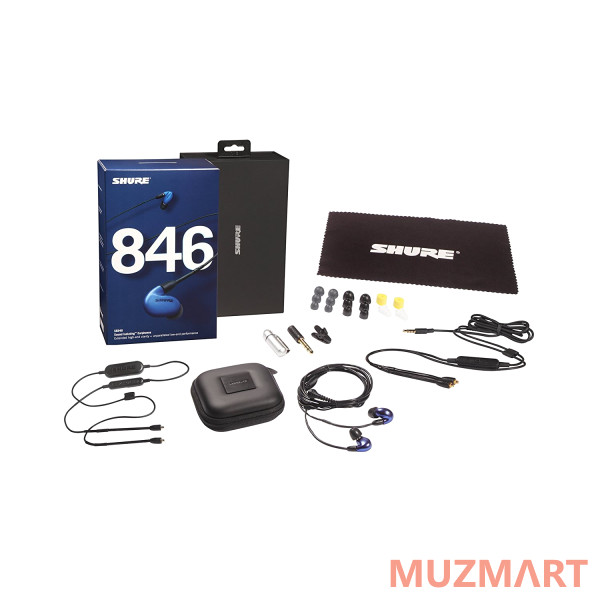 Shure SE846-BLU+BT1-EFS Беспроводные внутриканальные Bluetooth наушники