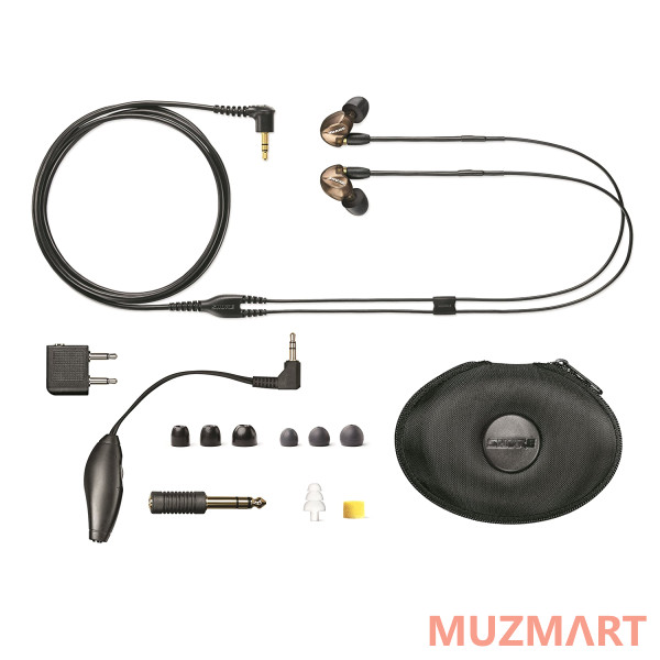Shure SE535-V+BT1-EFS Беспроводные внутриканальные Bluetooth наушники