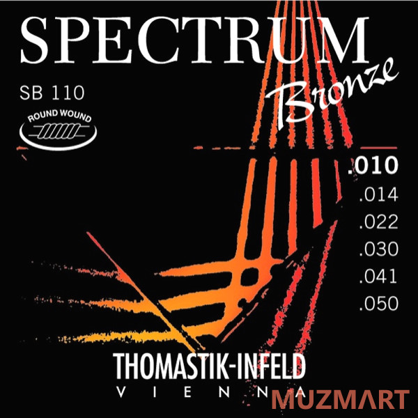 Thomastik SB110 Spectrum Bronze Комплект струн для акустической гитары