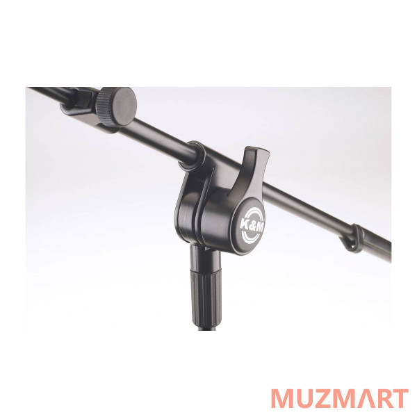 K&M 26145-300-55 Микрофонная стойка-журавль на круглом основании