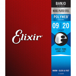 Elixir 11600 POLYWEB Комплект струн для банджо