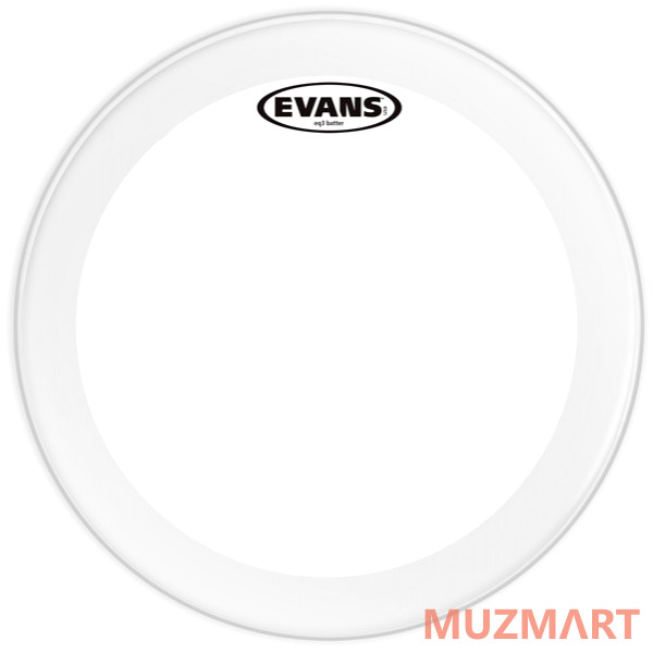 Evans BD20GB3C EQ3 Frosted Пластик для бас-барабана 20"