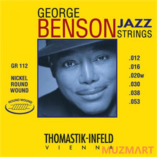 Thomastik GR112 George Benson Jazz Комплект струн для акустической гитары