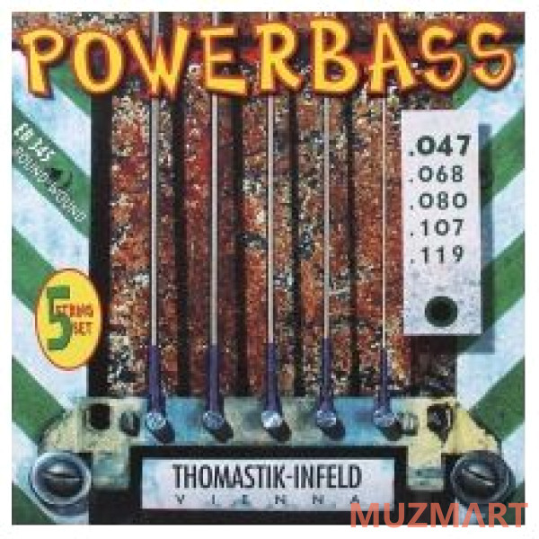 Thomastik EB345 Power Bass Струны для 5-струнной бас-гитары