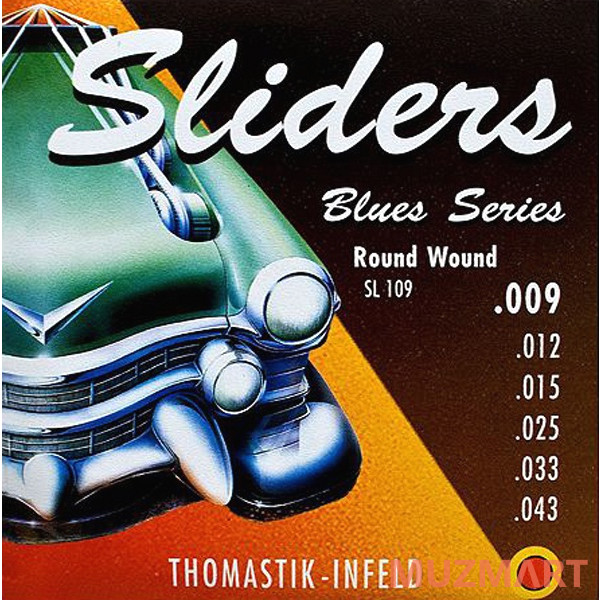 Thomastik SL109 Blues Sliders Комплект струн для электрогитары