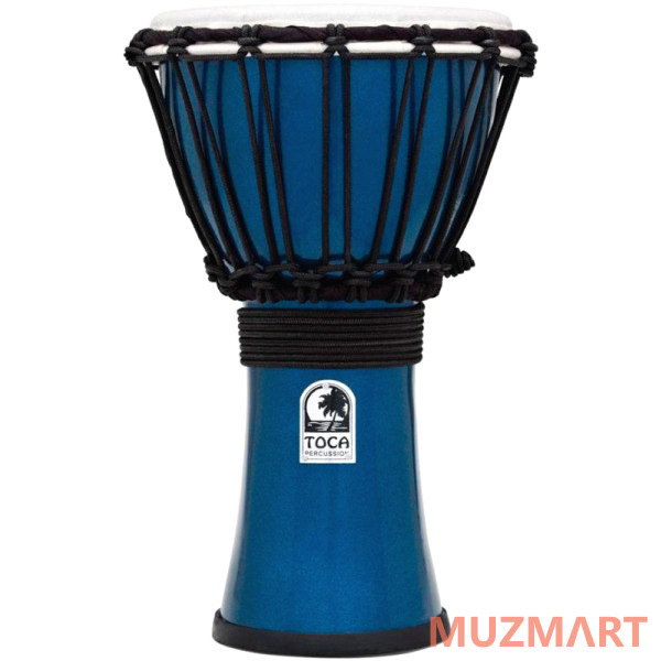 Toca TFCDJ-7MB Freestyle Metallic Blue 12 1/2" х 7" Джембе
