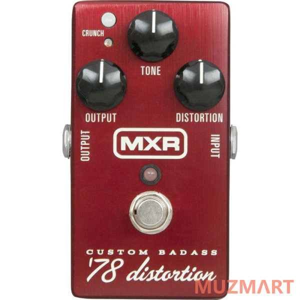 Dunlop MXR M78 Badass Distortion Педаль дисторшн
