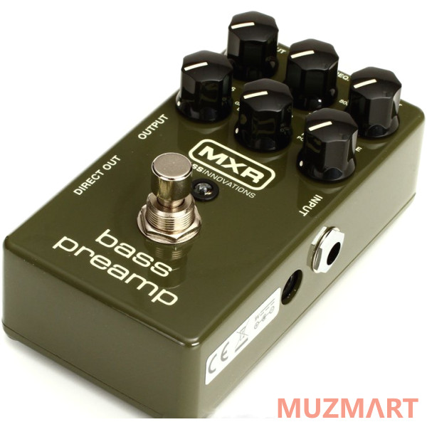 Dunlop MXR M81 Bass Preamp Педаль предусилитель для бас-гитары