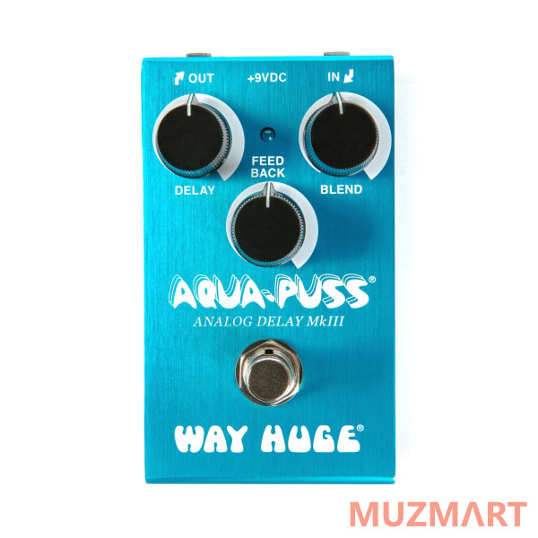 Dunlop WM71 Way Huge® Smalls™ Aqua-Puss™ Analog Delay Педаль дилэй