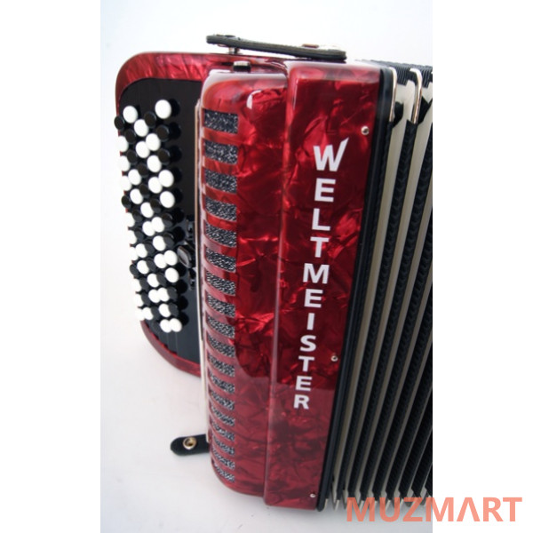 Weltmeister Romance602-II-72/60-RD Аккордеон кнопочный