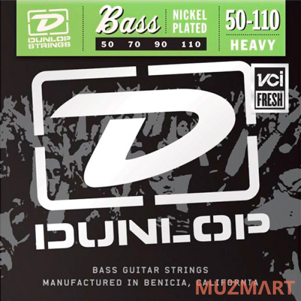 Dunlop DBN Nickel Plated Steel Bass 50-110 Струны для бас-гитары