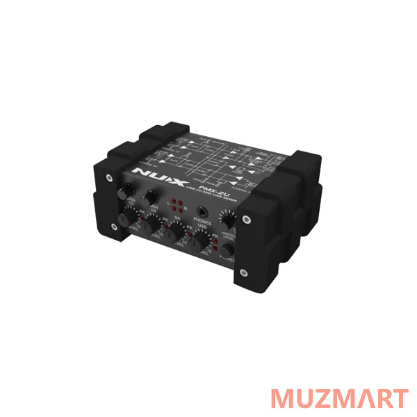 NUX PMX-2U USB I/O Line Mixer Микшер с интерфейсом USB