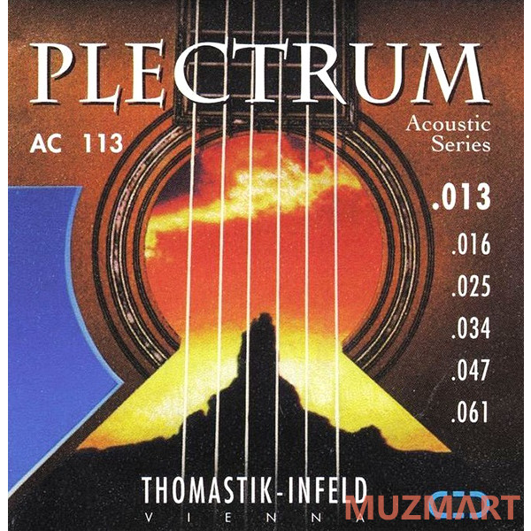 Thomastik AC113 Plectrum Комплект струн для акустической гитары
