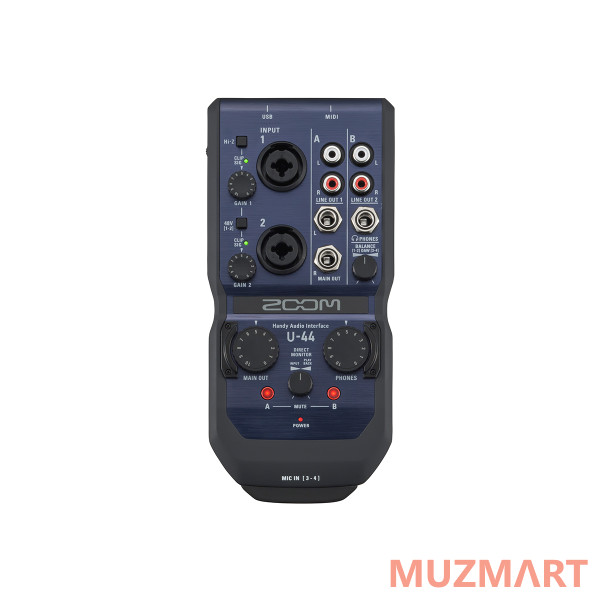 Zoom U-44 Ручной аудиоинтерфейс