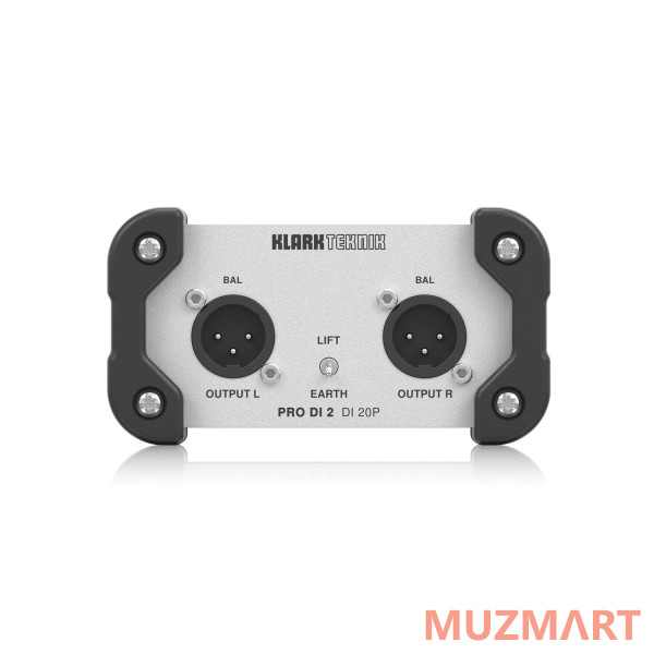 Klark Teknik DI 20P Директ бокс пассивный, двухканальный