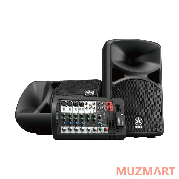 Yamaha STAGEPAS 400BT Комплект: два сателита + активный микше