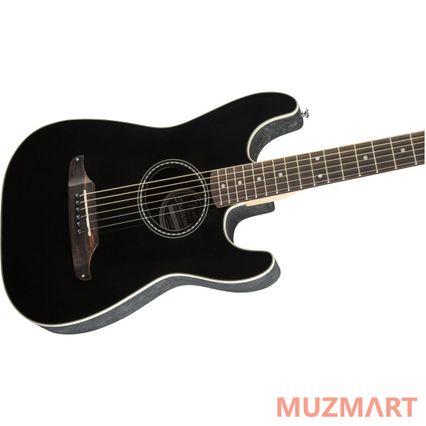 Fender Stratacoustic Black Электроакустическая гитара