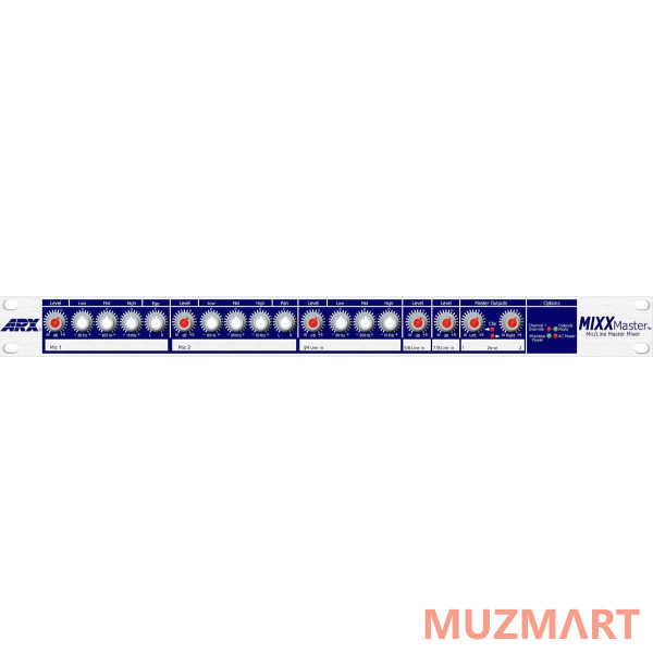 ARX MixxMaster Микшер микрофонный рэковый