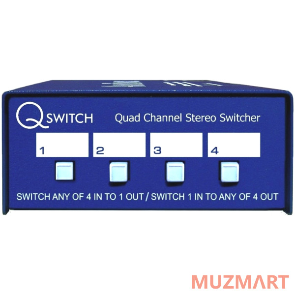 ARX Q switch 4-канальный стерео свитчер пассивный