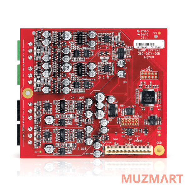 Biamp Tesira EIOC-4 Карта аудиовходов/выходов