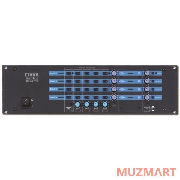 Cloud Electronics MATRIX 4 MIXER 4-х зонный матричный рэковый микшер