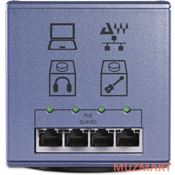 DiGiGrid X-DG-S PoE Switch Свитч с поддержкой POE для аудио сетей DiGiGrid S