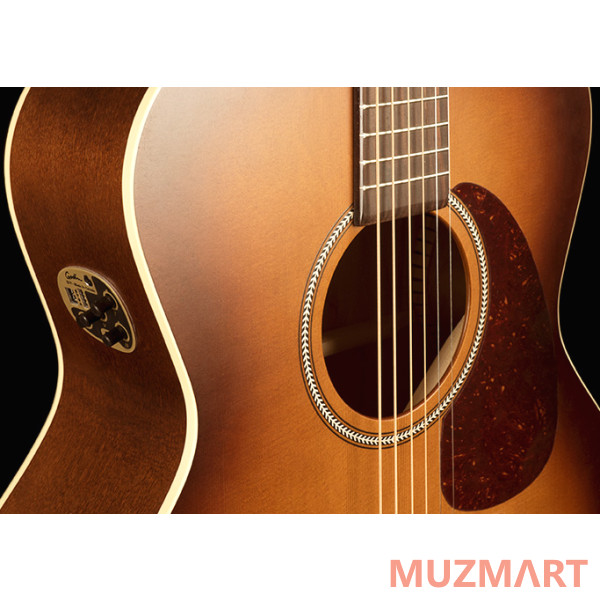 Seagull 032907 Entourage Rustic Mini-Jumbo QIT Электроакустическая гитара