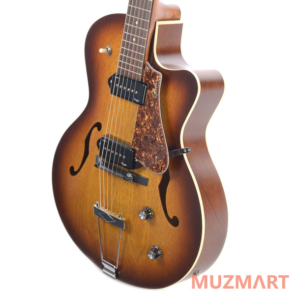Godin 032327 5th Avenue CW Kingpin II Cognac Burst Полуакустическая электрогитара