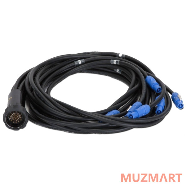 RCF AC POWER CABLE 6X TTL55 Мультикабель питания