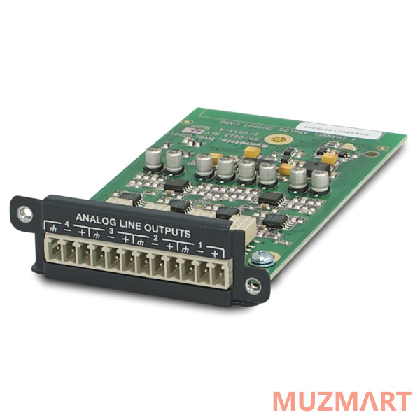 Symetrix 4 Channel Analog Input Card Плата на 4 аналоговых аудио выхода