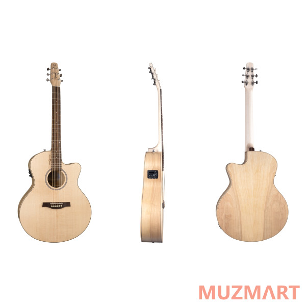 Seagull 036448 Heart of Wild Cherry CW Mini Jumbo T35 Электроакустическая гитара