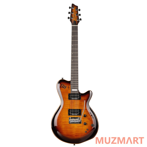 Godin 024131 LGXT Cognac Burst Flame AAA Электрогитара