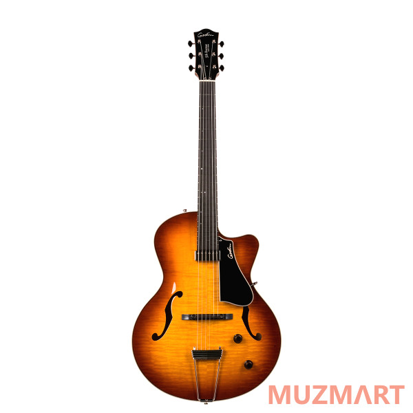 Godin 035700 5th Avenue Jazz Sunburst HG Электрогитара арктоп